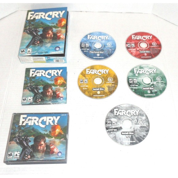 Far Cry 5-Disc PC Game with Install Key (2004) - Complete - Picture 1 of 7